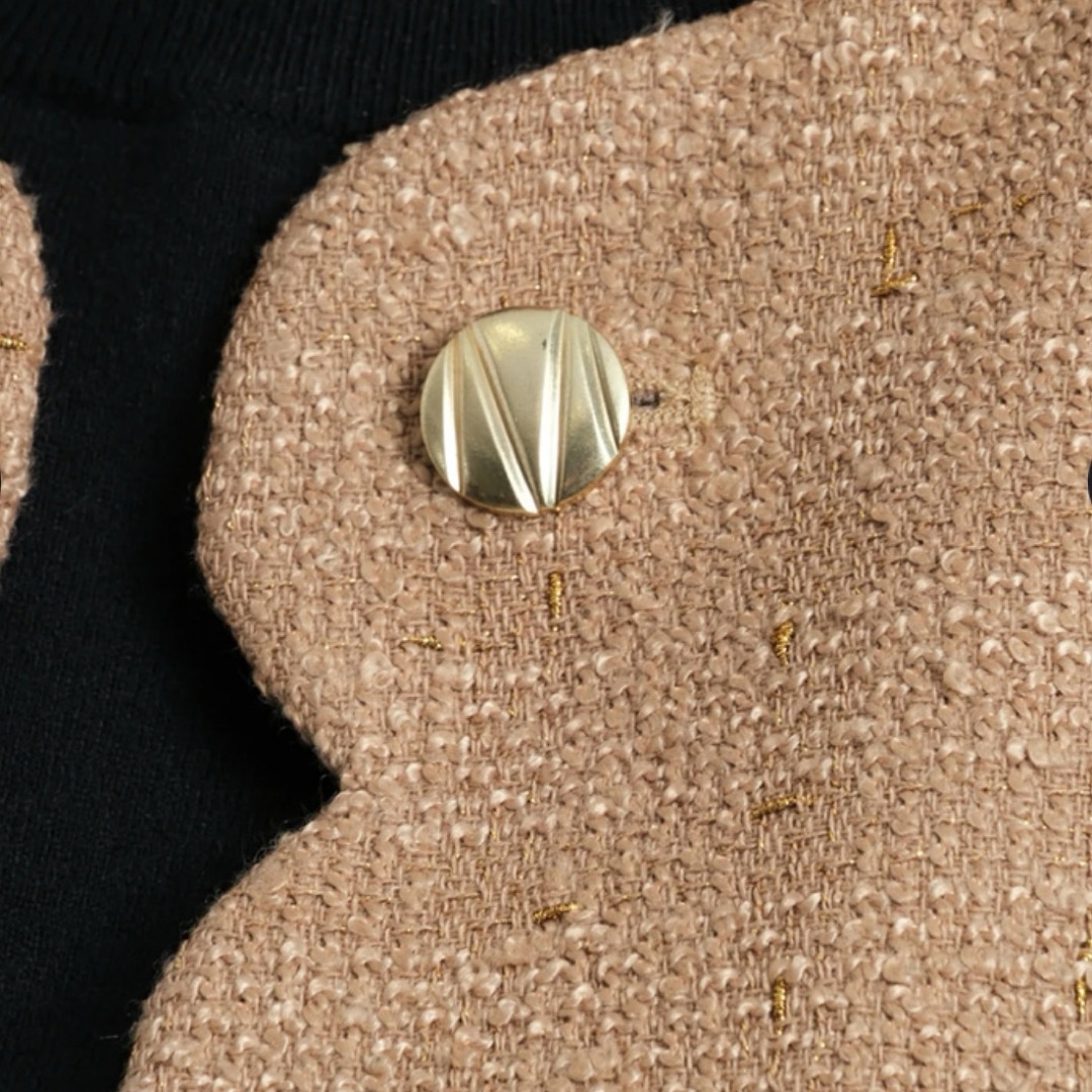 JUSGLITTY - ジャスグリッティ ☆ 美香さん コラボ 2way 釦 ツイード