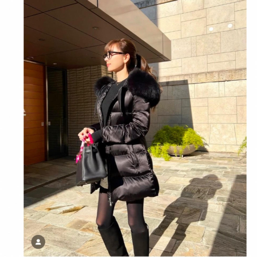 PRADA - 希少リアルファー 岡部あゆみさん着プラダダウンの通販 by