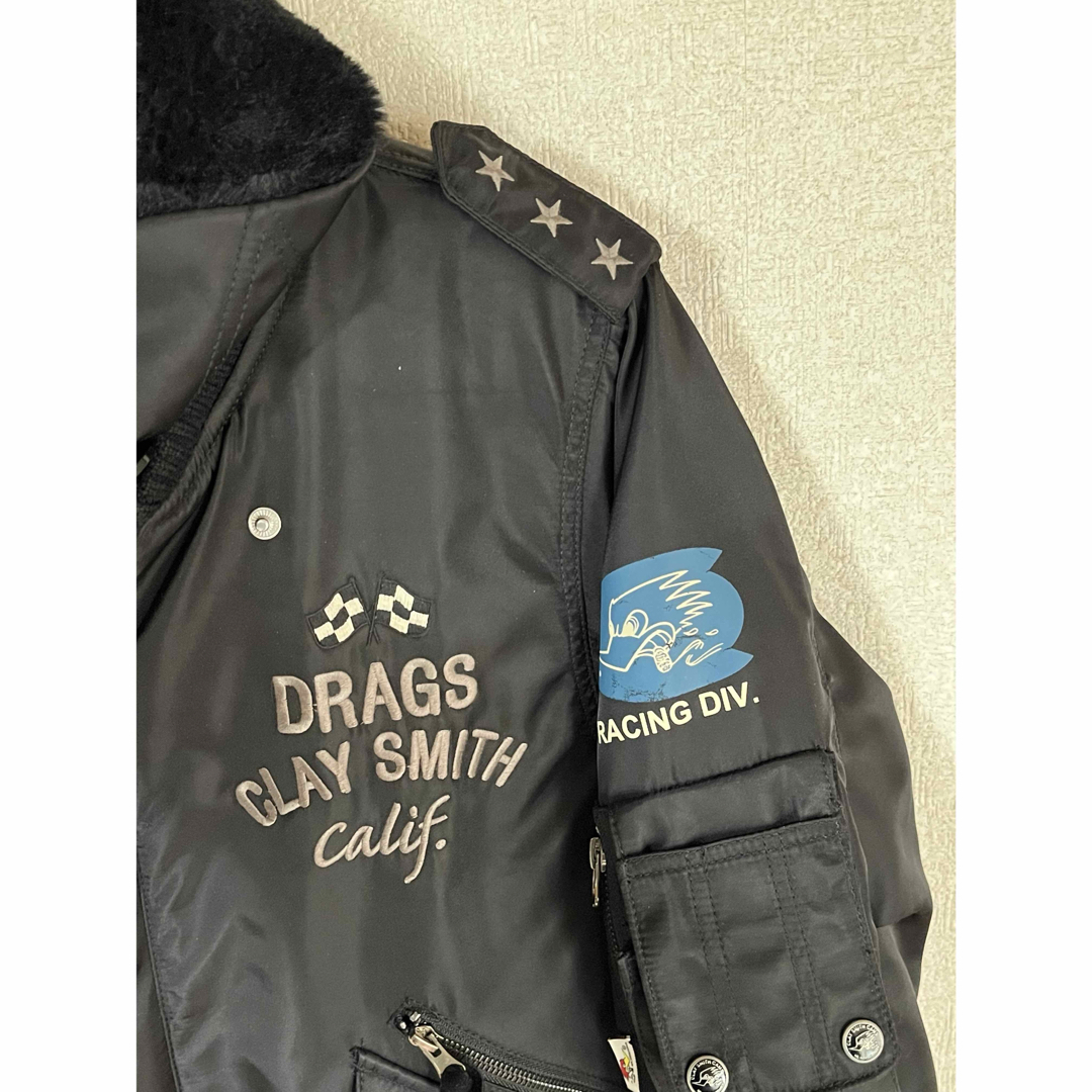Clay Smith - 美品Clay Smithクレイスミス MA-1 フライトジャケット
