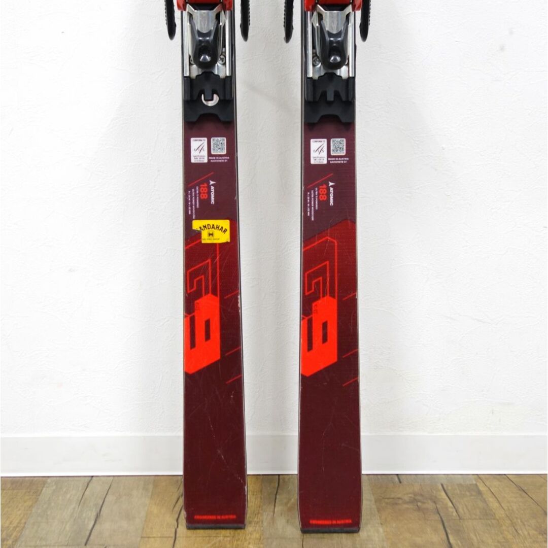 アトミック ATOMIC REDSTER G9 FIS 188cm ビンディング X16 REVOSHOCK