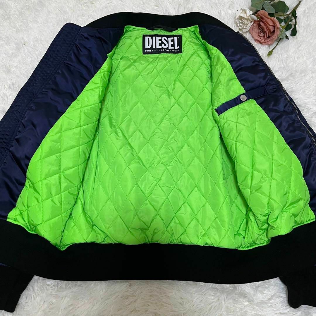 DIESEL - 未使用級 ディーゼル MA-1 フライトジャケット キルティング