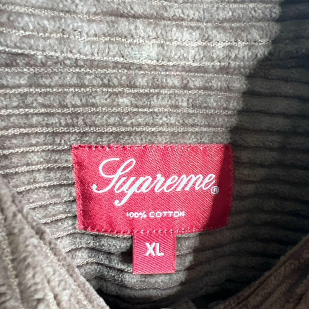 Supreme - 【入手困難!!】シュプリーム ✈︎刺繍 コーデュロイ シャツ