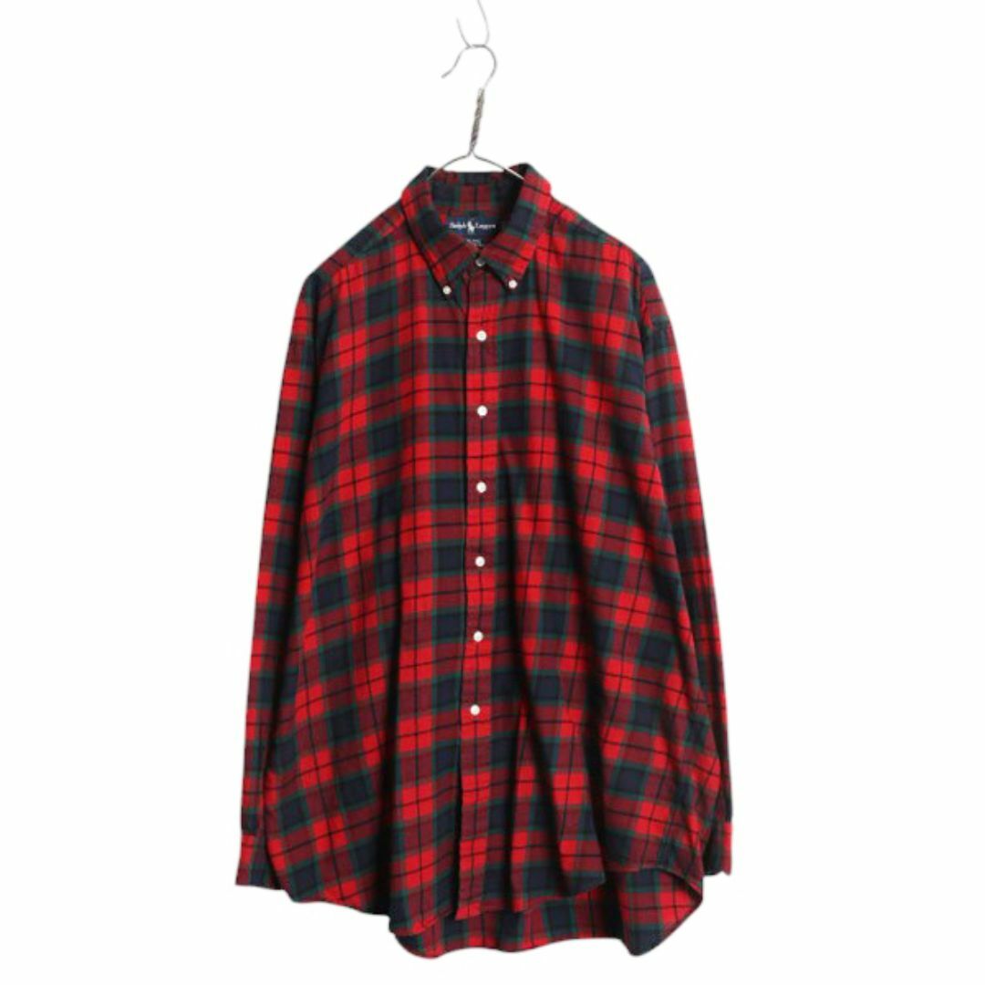Ralph Lauren - 90s ラルフローレン チェック ボタンダウン フランネル