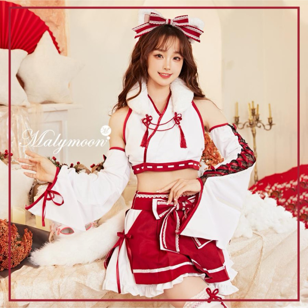 最終お値下げ】Malymoon 巫女コスプレ 欠品なし【美品】の通販 by ʚ