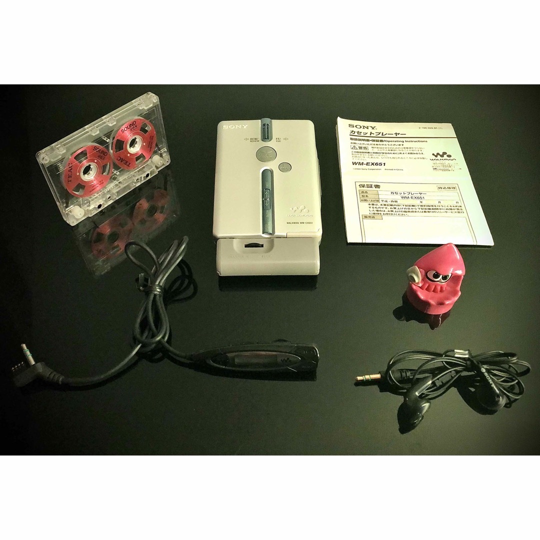 SONY - カセットウォークマン SONY WM-EX651 「整備済み、完動超美品