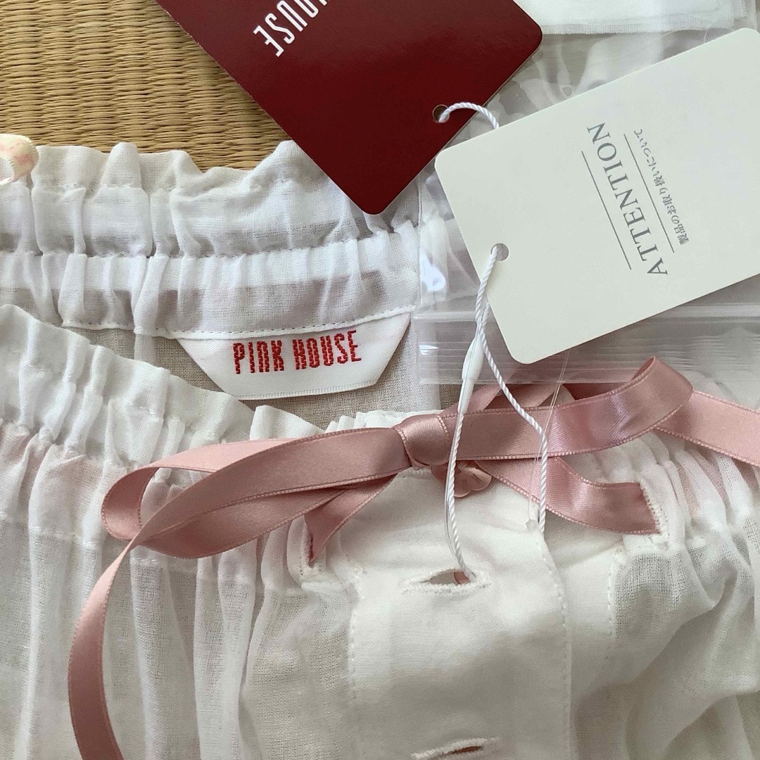 PINK HOUSE - ◇新品◇ピンクハウス お花刺繍レースフリルスカートの