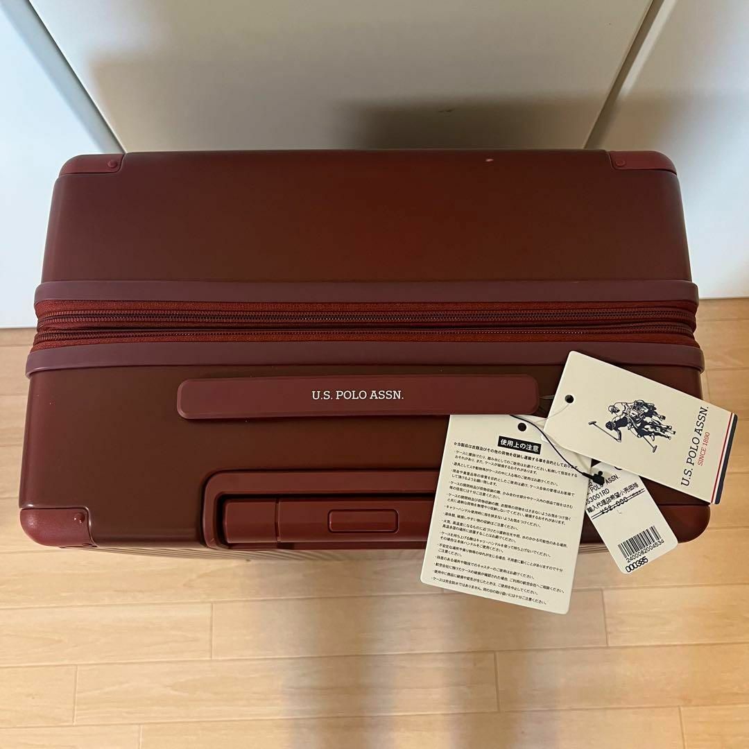 U.S. POLO ASSN. - 新品未使用 ユーエスポロ US3001 キャリーバッグ 赤