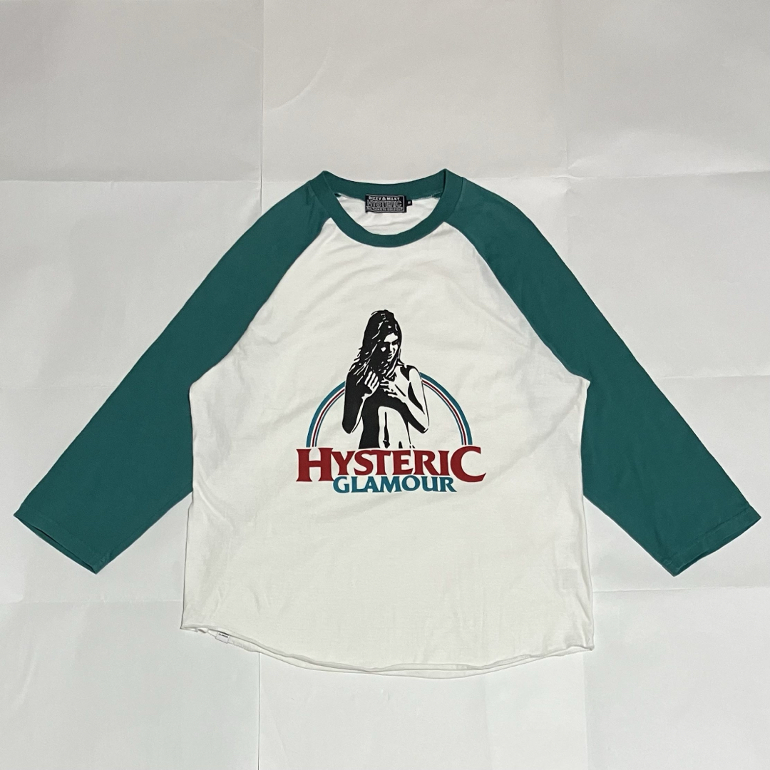 HYSTERIC GLAMOUR - HYSTERIC GLAMOUR RAINBOW WOMAN 七分丈Tシャツの