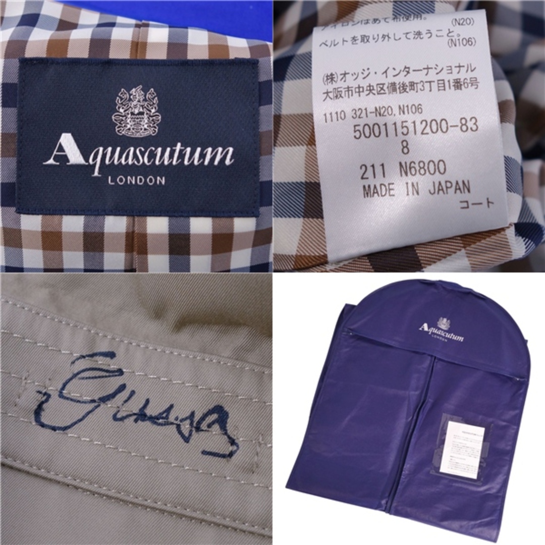 AQUA SCUTUM - 極美品 アクアスキュータム Aquascutum LONDON コート