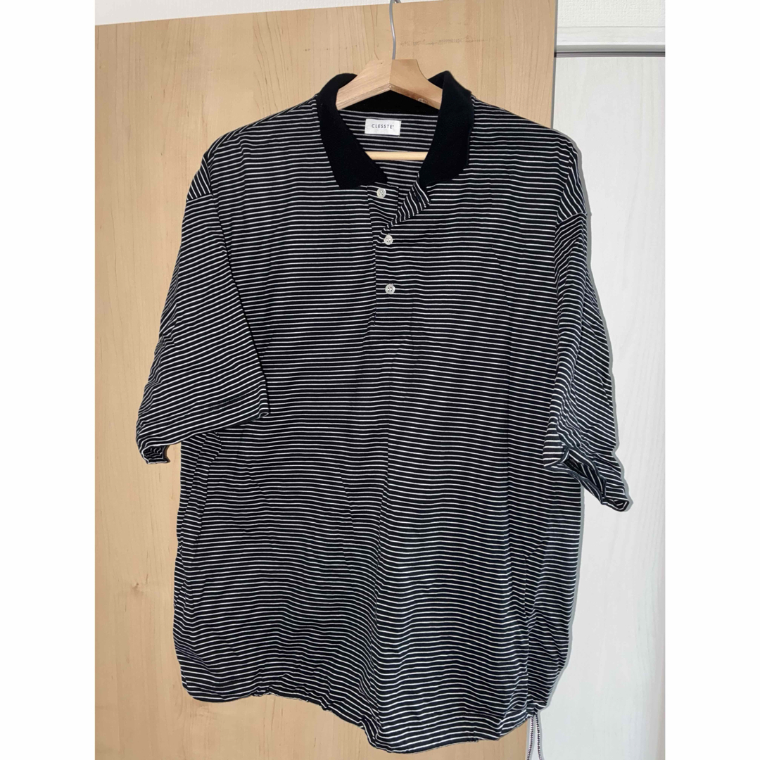 clesste STRIPED MASSIVE S/S POLO SHIRT