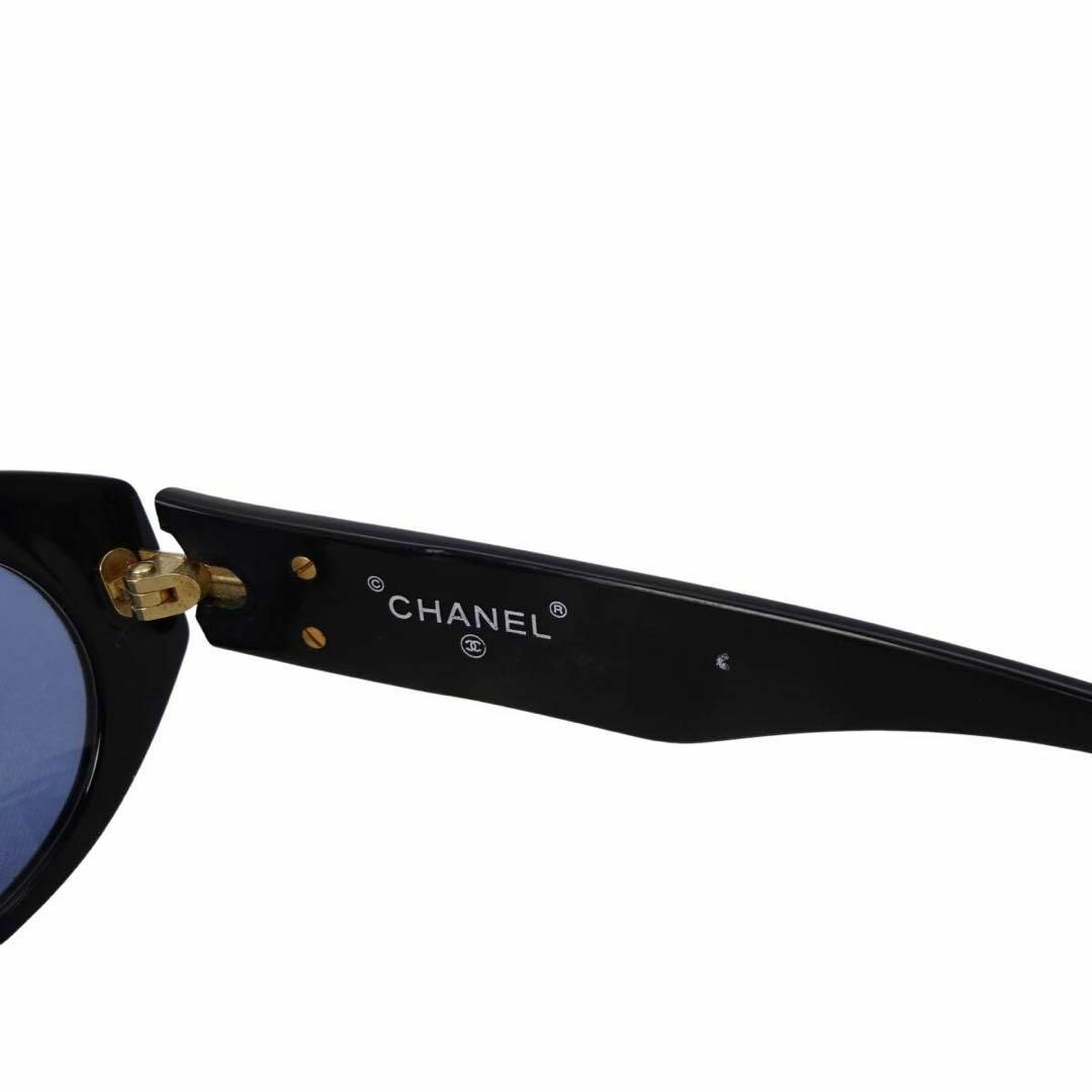美品 シャネル 03517 サングラス 黒 ココマーク レディース