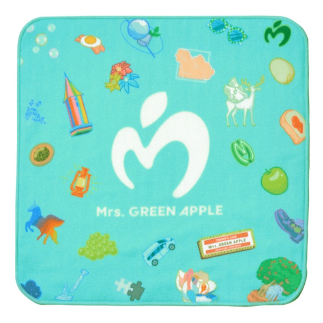 即日発送可】ミニタオルB ミセスグリーンアップル ランドマーク