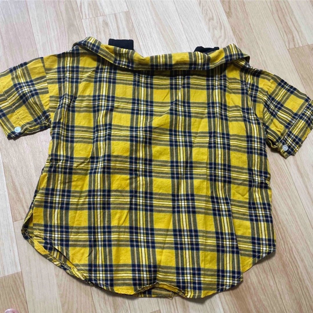 lovetoxic - 重ね着風チェックシャツの通販 by たまご's shop