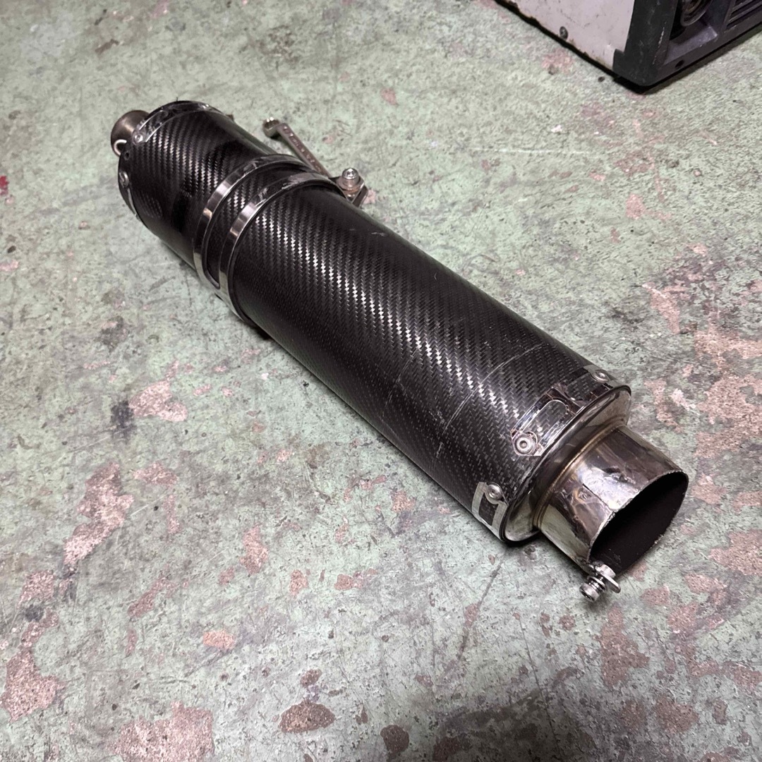 ウイング管用 消音器 車検対策 GS400 WING管 サイレンサーの通販 by