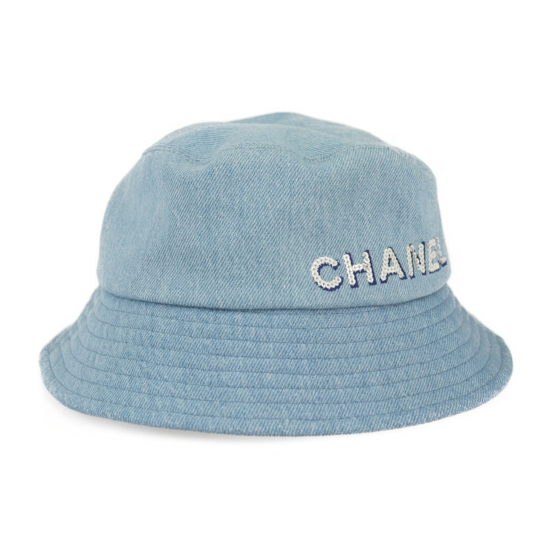 CHANEL - CHANEL シャネル バケットハット ハット - コットンデニム