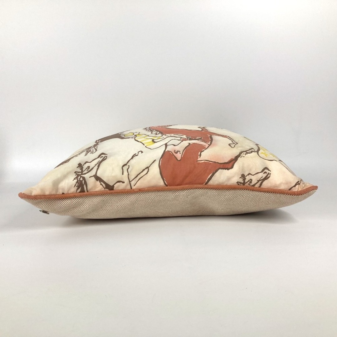 HERMES - エルメス HERMES ロゴ 馬柄 ピロー 枕 インテリア クッション