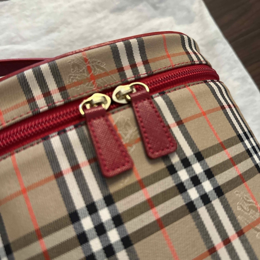 BURBERRY - 【美品】バーバリー バニティバッグ ノバチェック