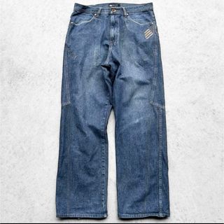 Sean John - ショーンジョン極太バギーヒップホップフェードブルー
