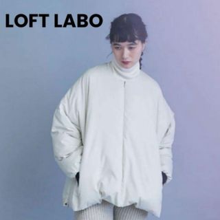 The LOFT LABO - THE LOFTLabo リバーシブルキルティングダウンケープ