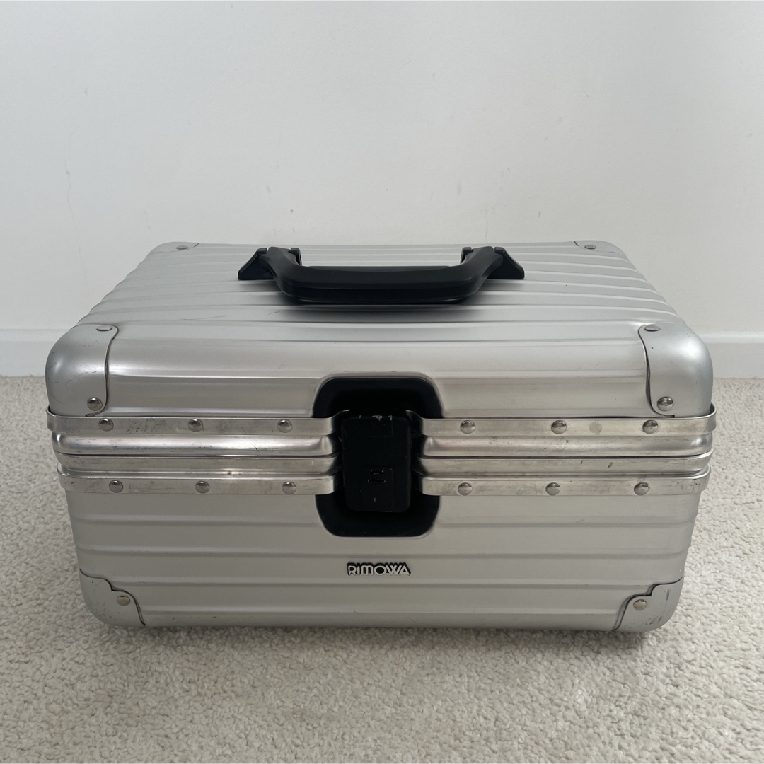 希少 RIMOWA Opal/オパール ビューティケース 19L アルミニウム 希少