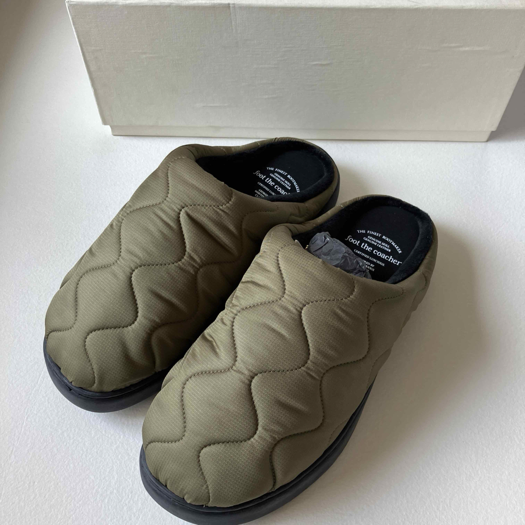 foot the coacher - 未使用 foot the coacher キルティングサンダル
