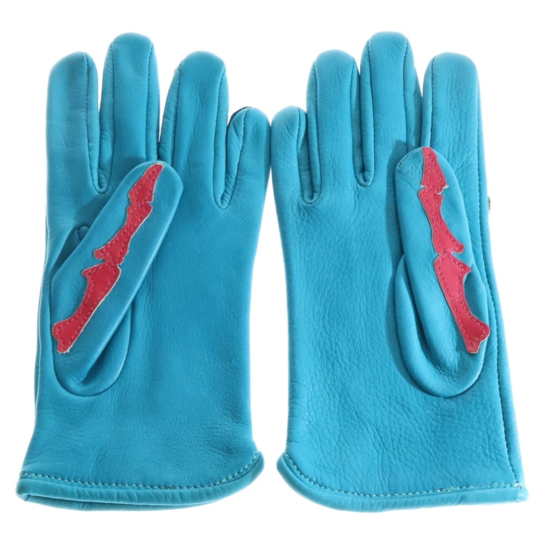 VANSON - VANSON バンソン × BACKDROP ROPX SKELTON BONE LEATHER