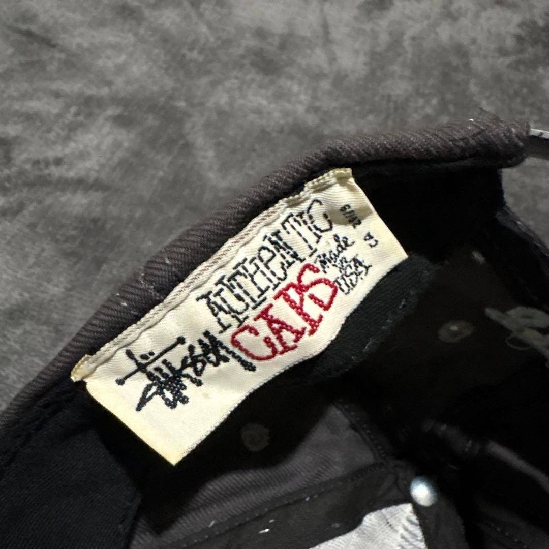STUSSY - old stussy 90s 白タグ キャップ NYC usa製の通販 by