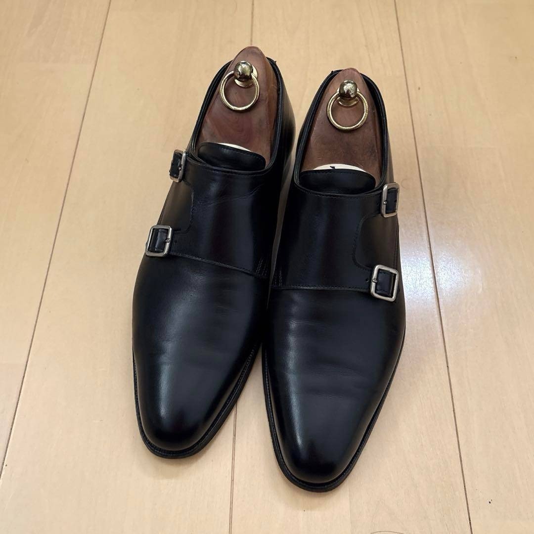 623.CROCKETT&JONES LANGLEY ダブルモンク 7D