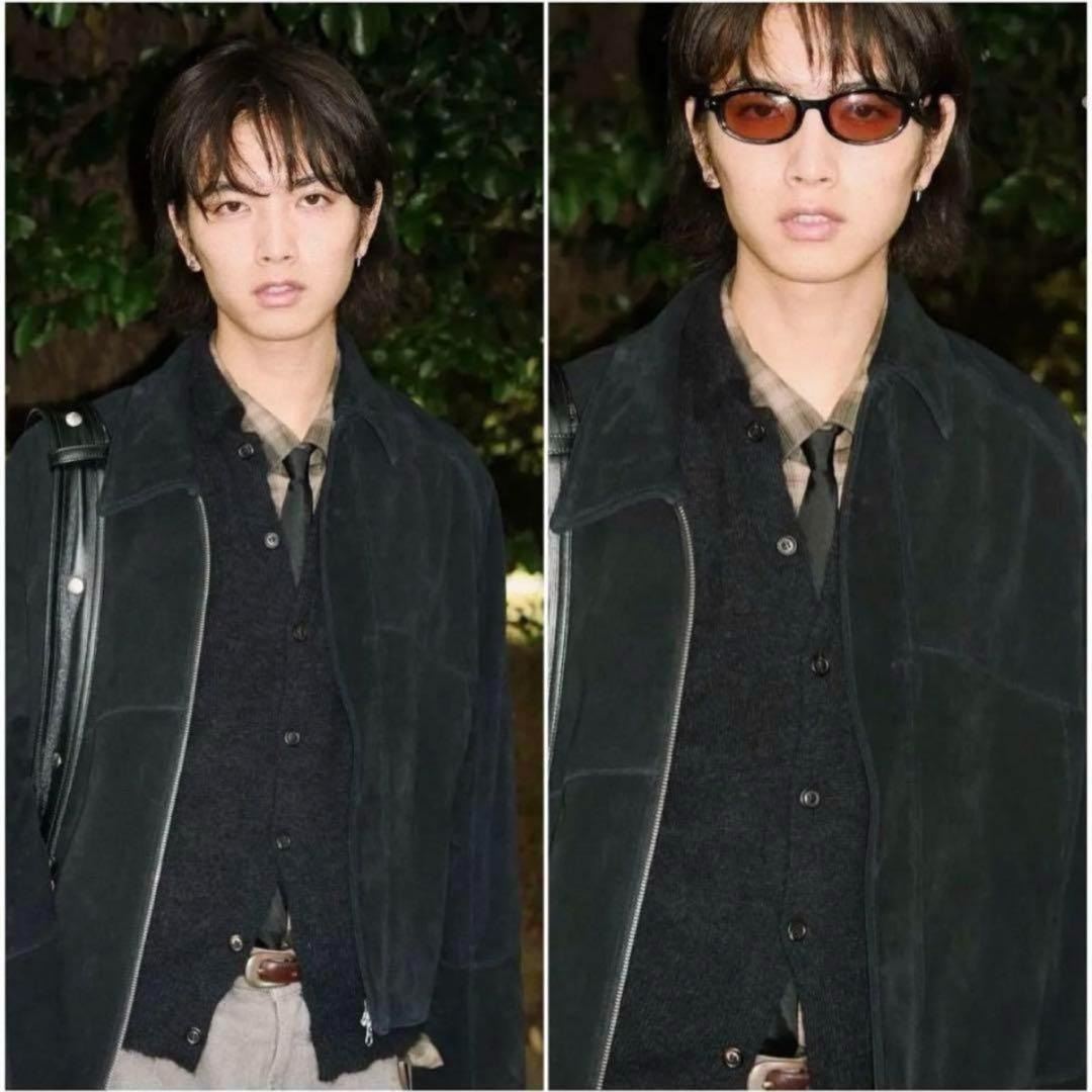 深水光太着用】OUR LEGACY TIE Black Leatherの通販 by CADENCE【鑑定