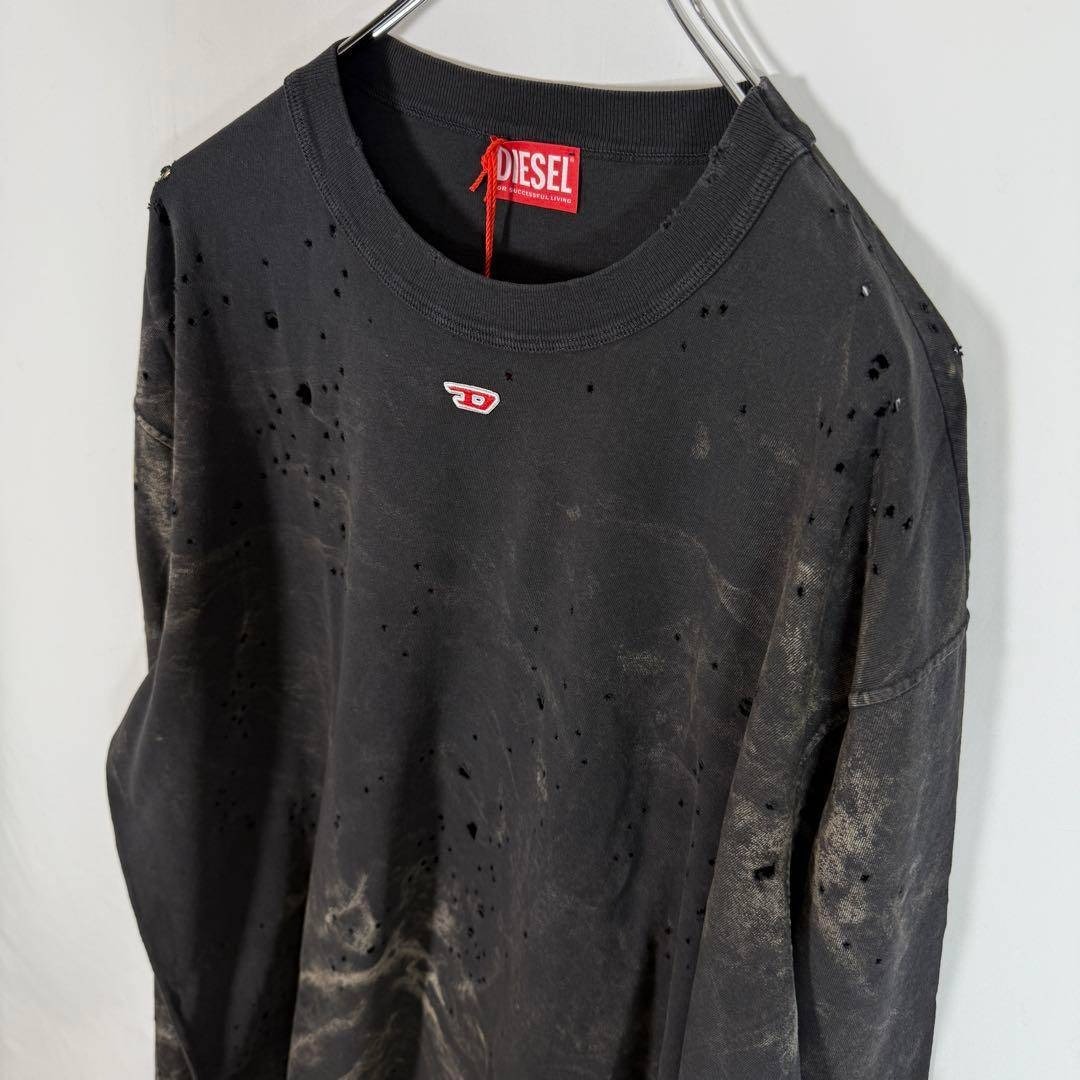 DIESEL - 【定価4.6万】DIESEL モーガン T-Crane-Ls-N2 ブラックXLの