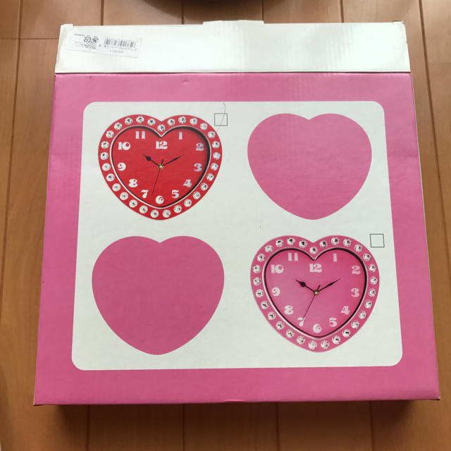 ハート掛け時計の通販 by miffy shop｜ラクマ