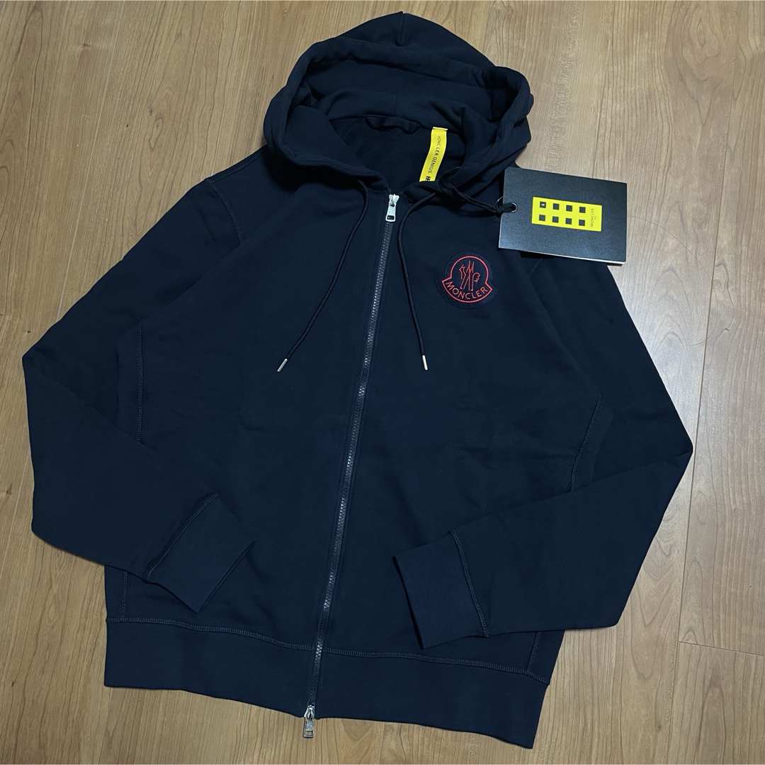 MONCLER - MONCLER モンクレール ジップアップフーディ パーカー M
