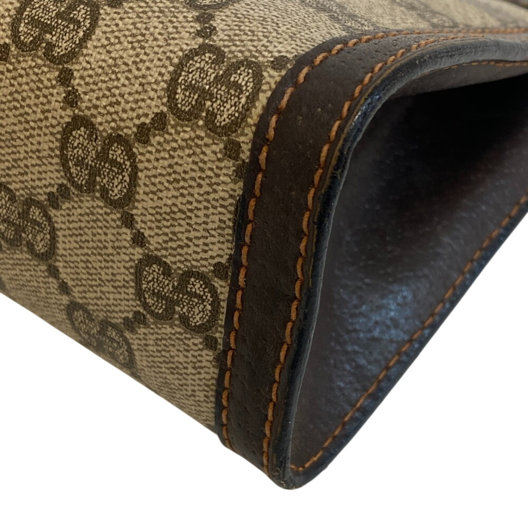 GUCCI - グッチ GUCCI クラッチバッグ シェリーライン GG ブラウンの