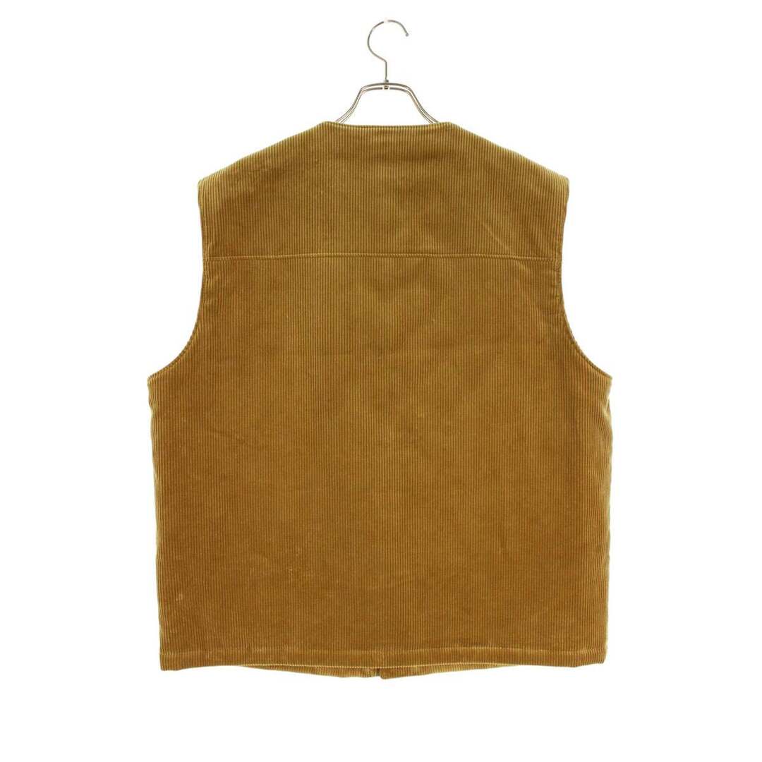 PRADA - プラダ SGC701 三角ロゴプレートコーデュロイダウンベスト