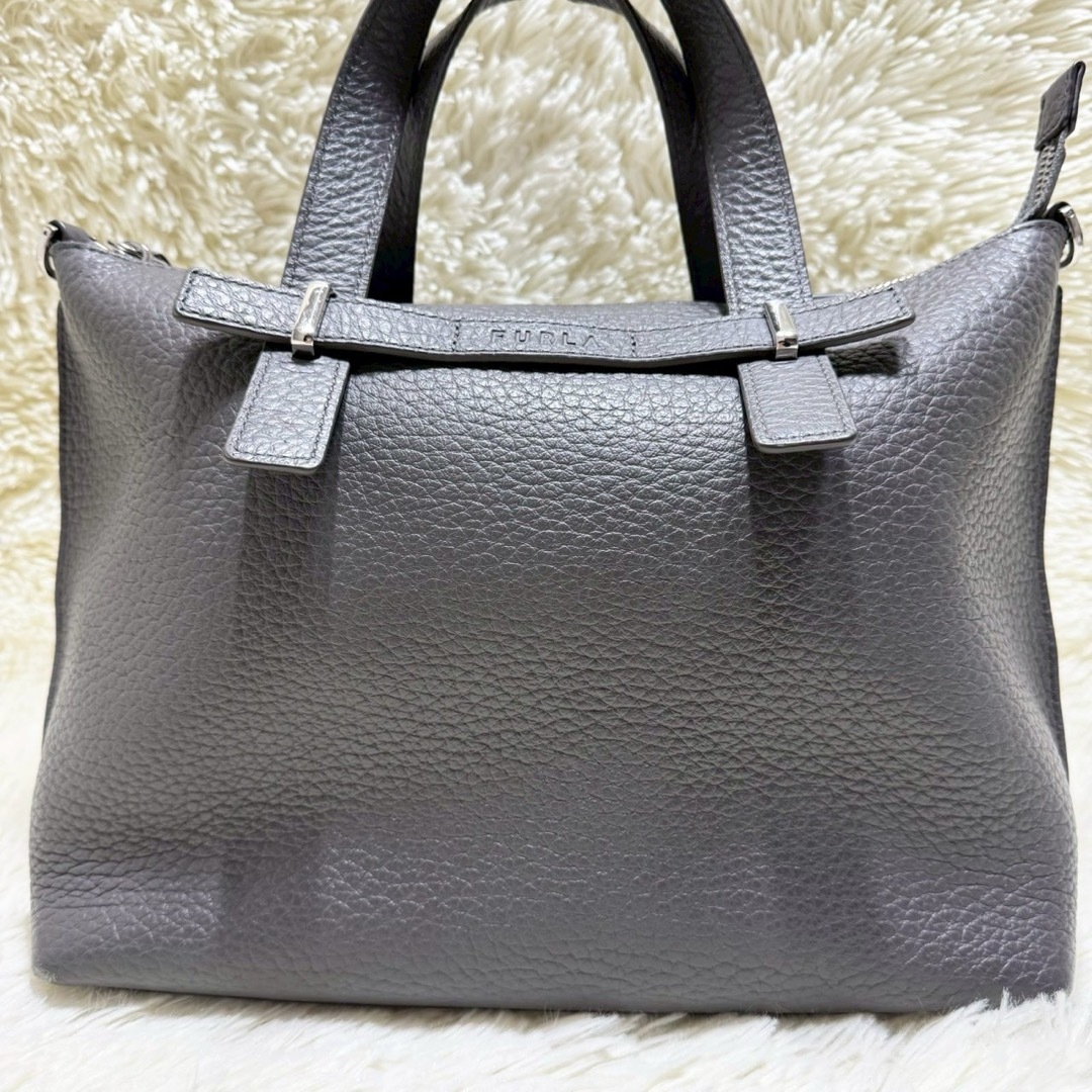 FURLA - フルラ ジョーヴェ 2wayショルダーバッグ ビジネス グレー