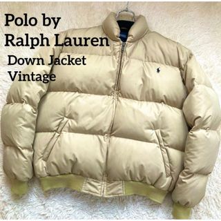 POLO RALPH LAUREN（ダウンジャケット ・ ベージュ系）のフリマ