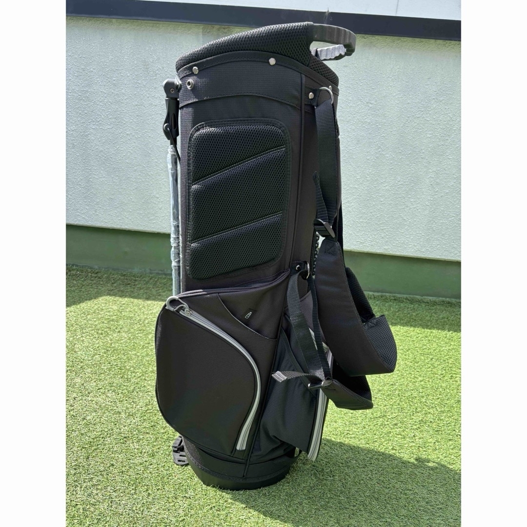 LOVACE スタンドキャディバッグ ゴルフバッグ 新品 ブラック 軽量 防水