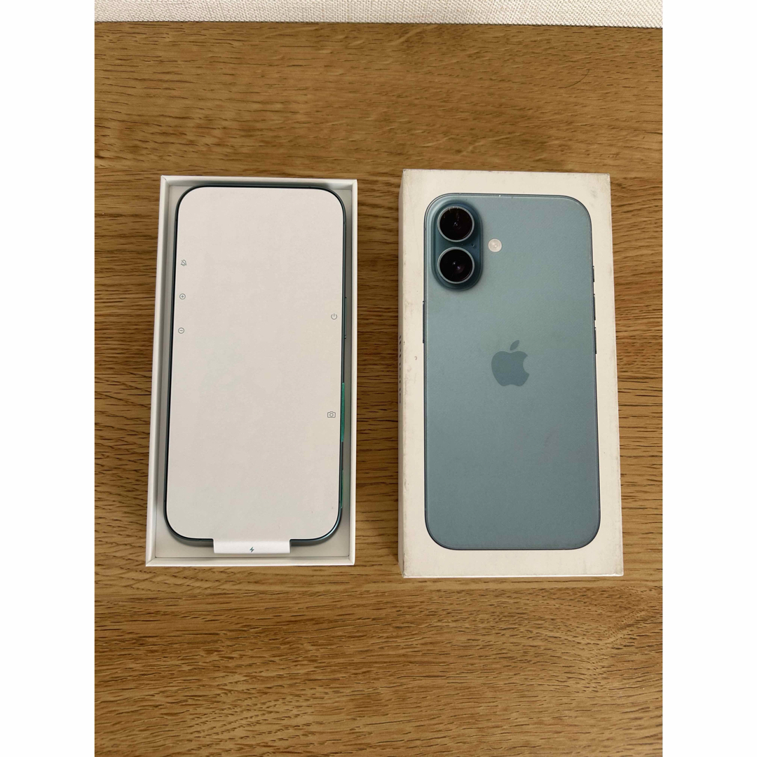 iPhone16 128GB ティール 極美品 SIMフリー 箱付き - 楽天市場