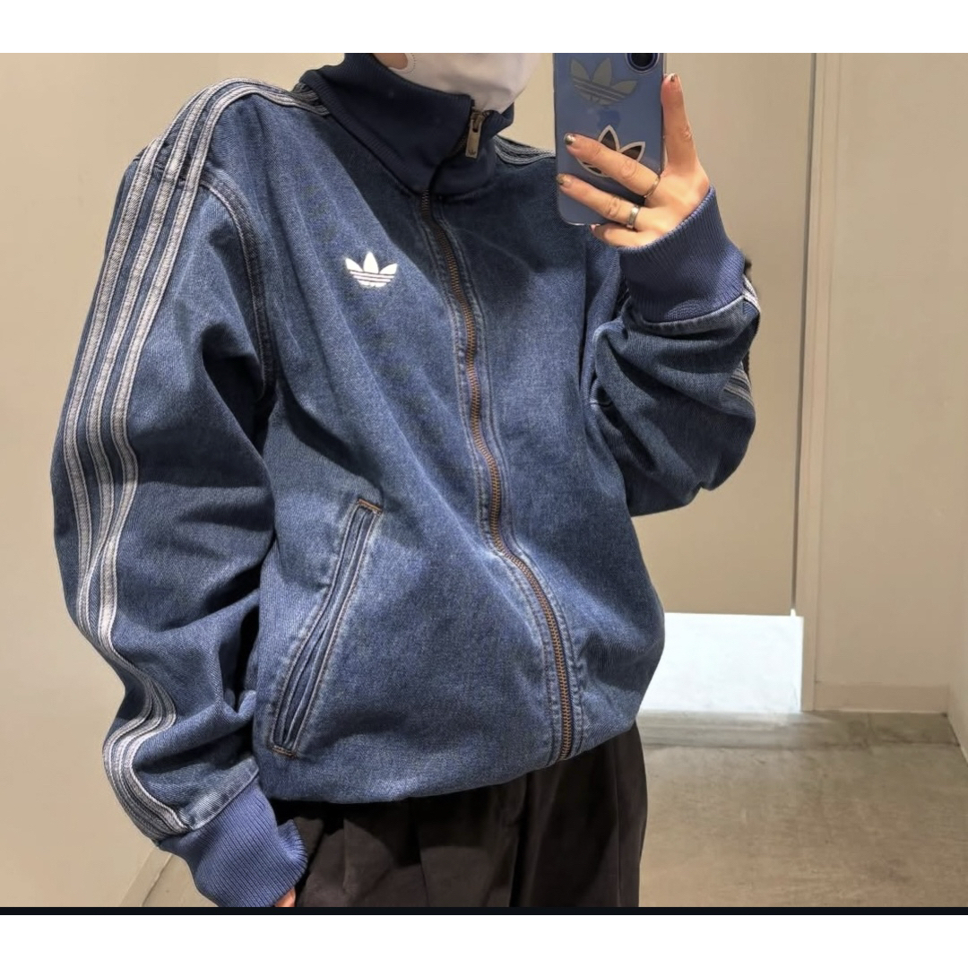 adidas Originals - 新品M】アディダス デニムジャケットファイヤー