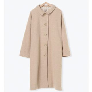 SM2 - サマンサモスモス タスマニアウール 2WAY襟ロングコート