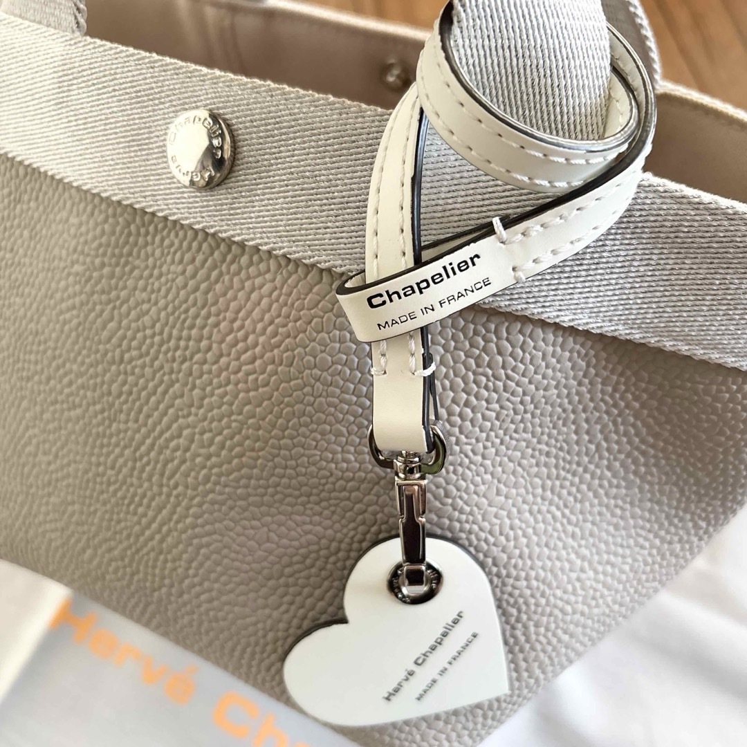 Herve Chapelier - エルベシャプリエ 未使用バッグ＆ストラップ