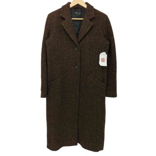 agnes b. - 90sビンテージ アニエスべー ツイード ハーフコート ロング