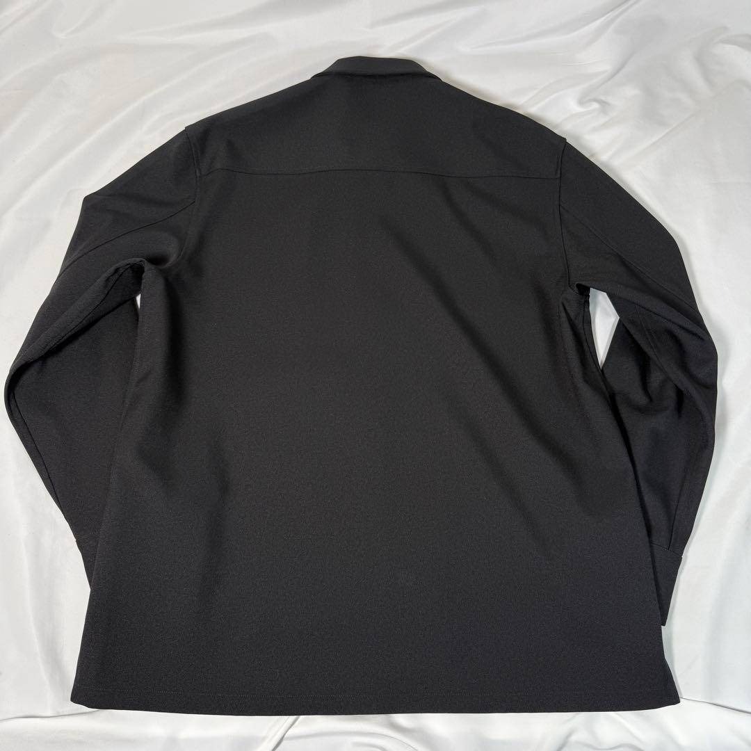 JIL SANDER - 【定価15万】JIL SANDER SHIRT50 ジップシャツ ブラック