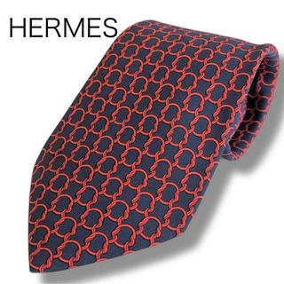 HERMES - エルメス ネクタイ ファソネ H バイカラーの通販 by