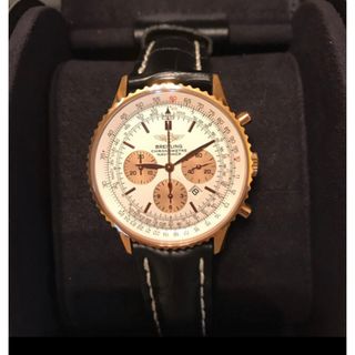 BREITLING - ブライトリング スーパーオーシャンレザーベルト イエロー