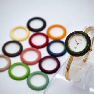 GUCCI - GUCCI チェンジウォッチ ハワイ購入 未稼働 グッチ 時計