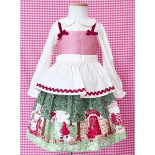 Shirley Temple - いちごバスケットワンピース/シャーリーテンプルの