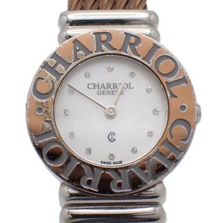 CHARRIOL - フィリップ・シャリオール サントロペ ロゴベゼル 腕時計