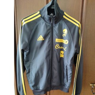 adidas - アディダスADIDAS 刺繍トレフォイルサイズM青白バイカラー