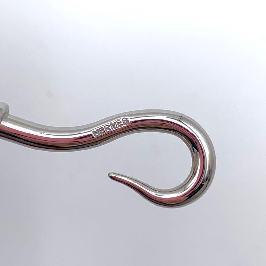 HERMES - エルメス ジャンボ チョーカー 編み込み2連ブレス シルバー